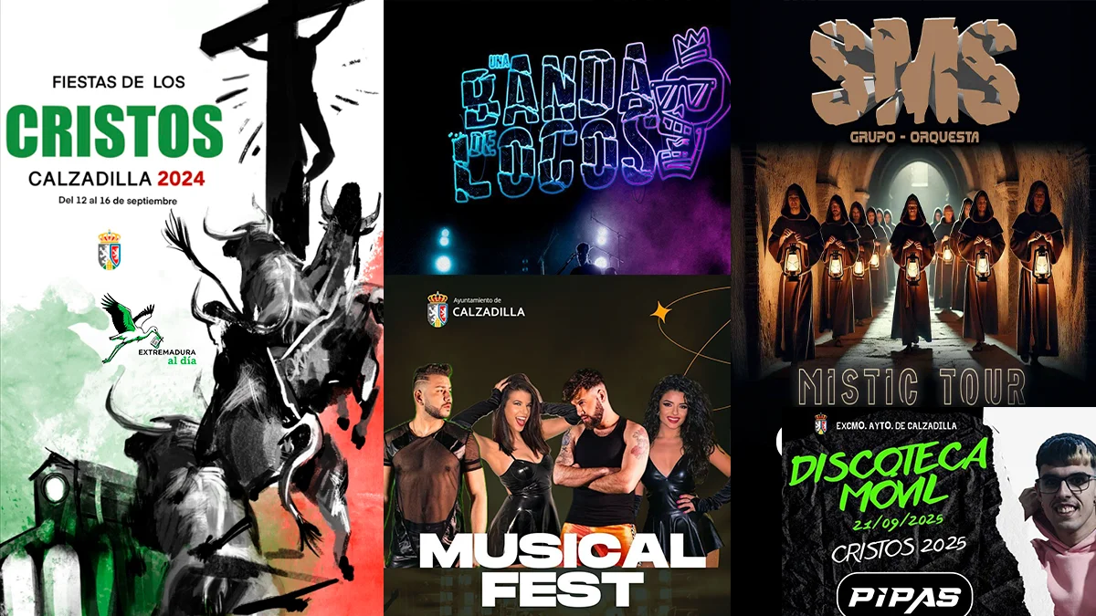 Fiestas de los Cristos en Calzadilla 2025: Guía Completa con Programa, Toros y Conciertos