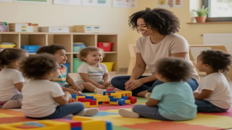 Crea una imagen realista para ilustración del artículo anterior sobre la solicitud de ayudas a guardería en Extremadura se puede solicitar el martes 30 de septiembre 2025