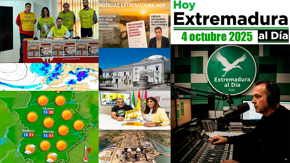 Extremadura Hoy: Tensión por Almaraz, Huelgas en Sanidad y un Fin de Semana de Ferias y Eventos