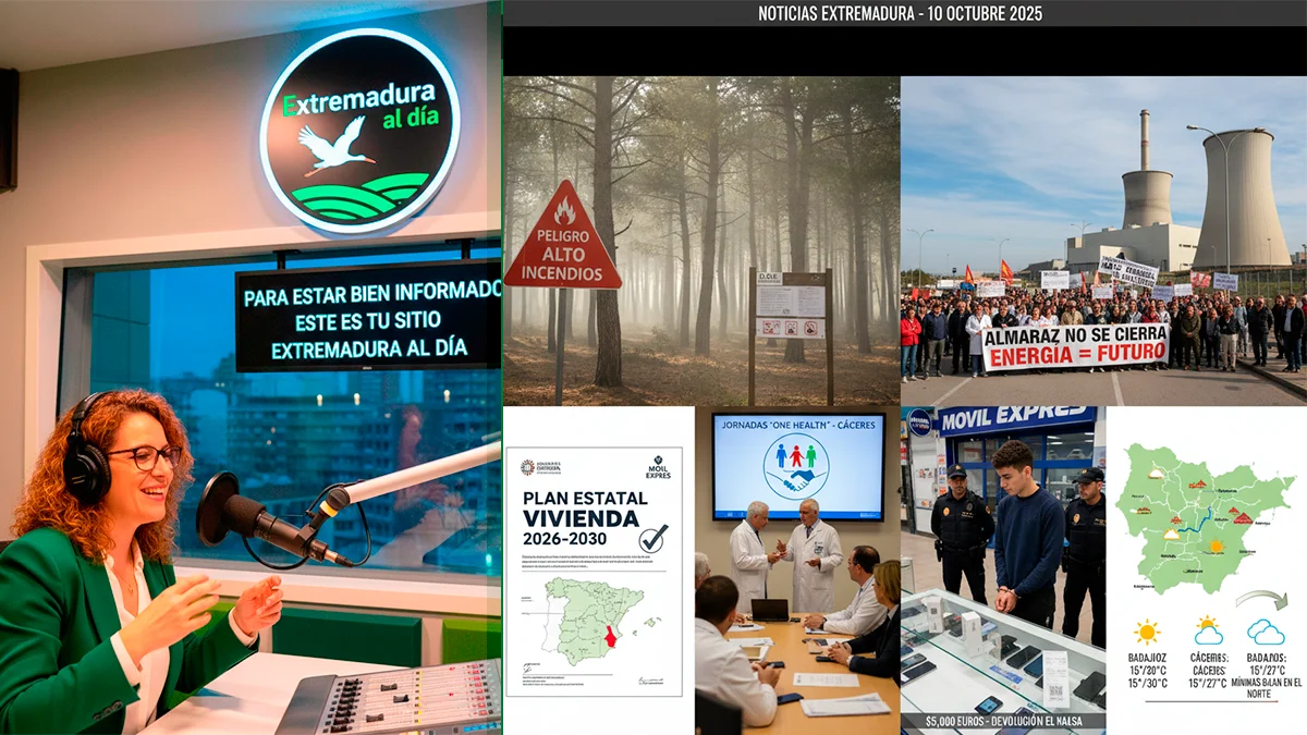 Ley de Concordia, Alerta por Incendios y Primera Universidad Privada: Las Claves del Día en Extremadura