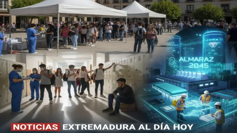 Alerta Sanitaria y Social en Extremadura: Vacunación masiva sin cita, el drama del acoso escolar y el futuro de Almaraz