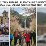 Clamor por el tren Ruta de la Plata y auge turístico en Plasencia marcan una jornada con sucesos en el Jerte