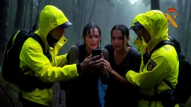 Rescate de Última Hora en Montehermoso: La Guardia Civil Localiza a Dos Senderistas Desorientadas por un Diluvio