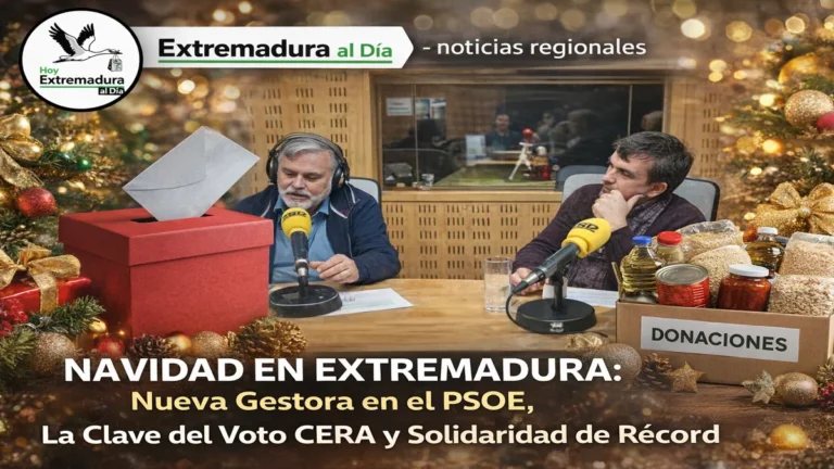 NAVIDAD EN EXTREMADURA: Nueva Gestora en el PSOE, la Clave del Voto CERA y Solidaridad de Récord