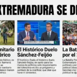 EXTREMADURA SE DEFINE: El Riesgo Sanitario del Cerdo Ibérico el Histórico Duelo Sánchez-Feijóo y la Batalla Final por el 21D