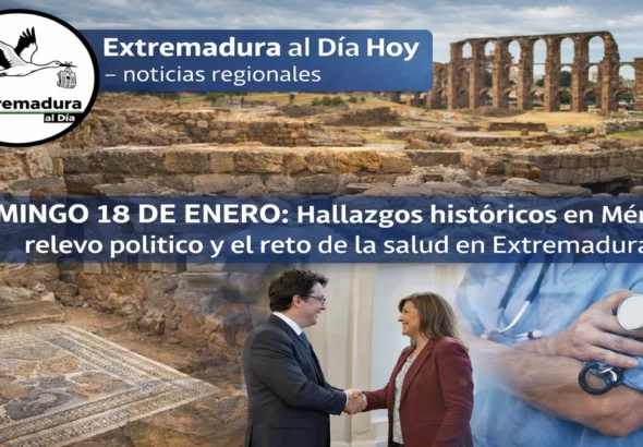 DOMINGO 18 DE ENERO: Hallazgos históricos en Mérida; relevo político