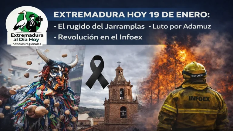 EXTREMADURA HOY 19 DE ENERO: El rugido del Jarramplas; luto por Adamuz