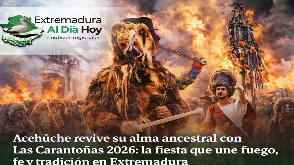 Acehúche revive su alma ancestral con Las Carantoñas 2026