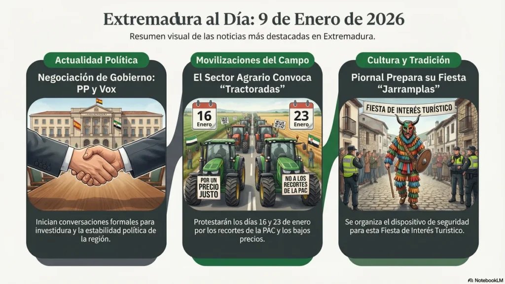 Negociaciones en la Junta; Alerta en el Campo y los Secretos de Jarramplas