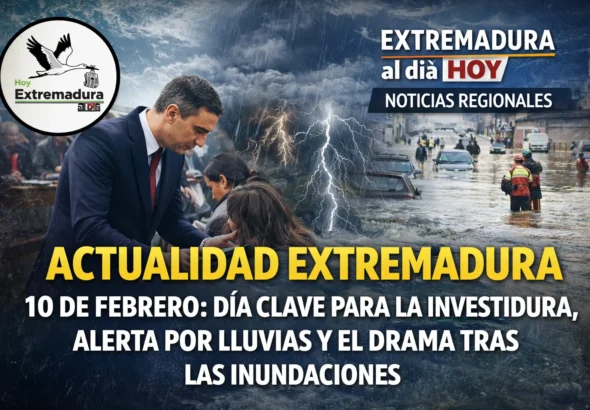 ACTUALIDAD EXTREMADURA 10 DE FEBRERO: DÍA CLAVE PARA LA INVESTIDURA