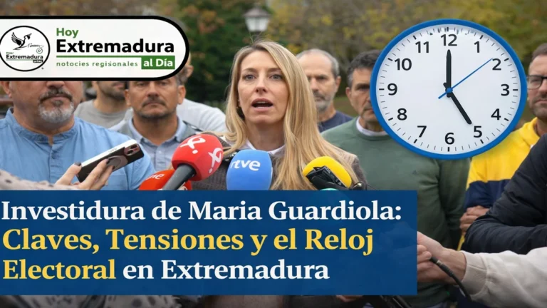 Investidura de María Guardiola: Claves