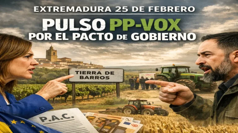 EXTREMADURA 25 DE FEBRERO: PULSO PP-VOX POR EL PACTO DE GOBIERNO