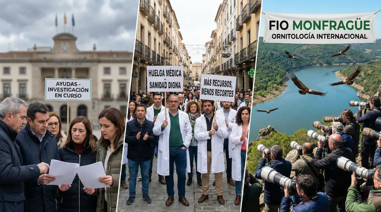 Extremadura ante un sábado de contrastes: ayudas bajo sospecha