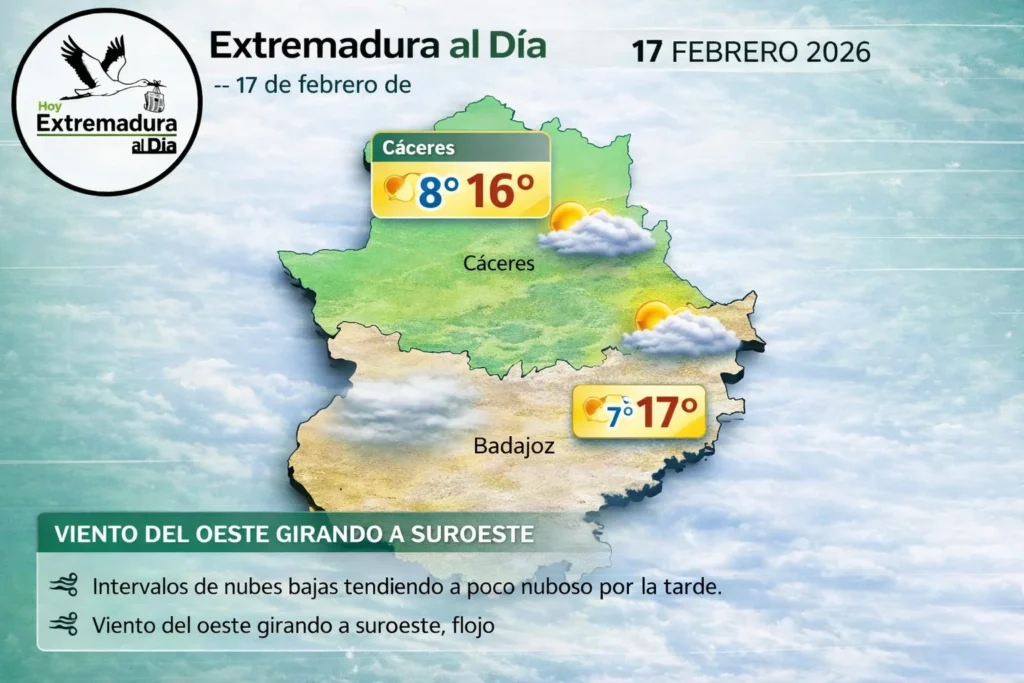 EXTREMADURA AL DÍA 17 DE FEBRERO: POLÉMICA POLÍTICA Y EL FUTURO DE ALMARAZ BAJO LUPA EUROPEA