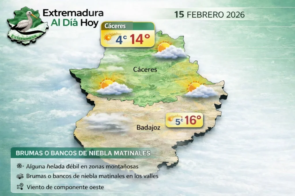 Extremadura 15 de febrero entre la alegría del carnaval y el alivio del temporal