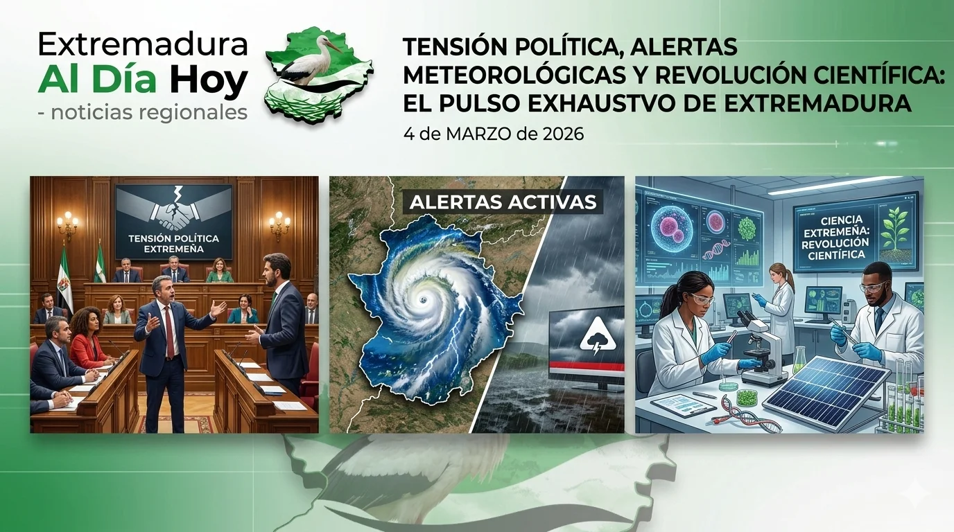 El Pulso Exhaustivo de Extremadura a 4 de Marzo de 2026