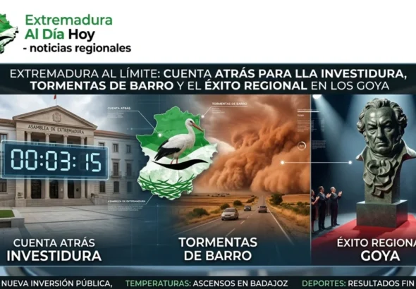 EXTREMADURA AL LÍMITE: CUENTA ATRÁS PARA LA INVESTIDURA