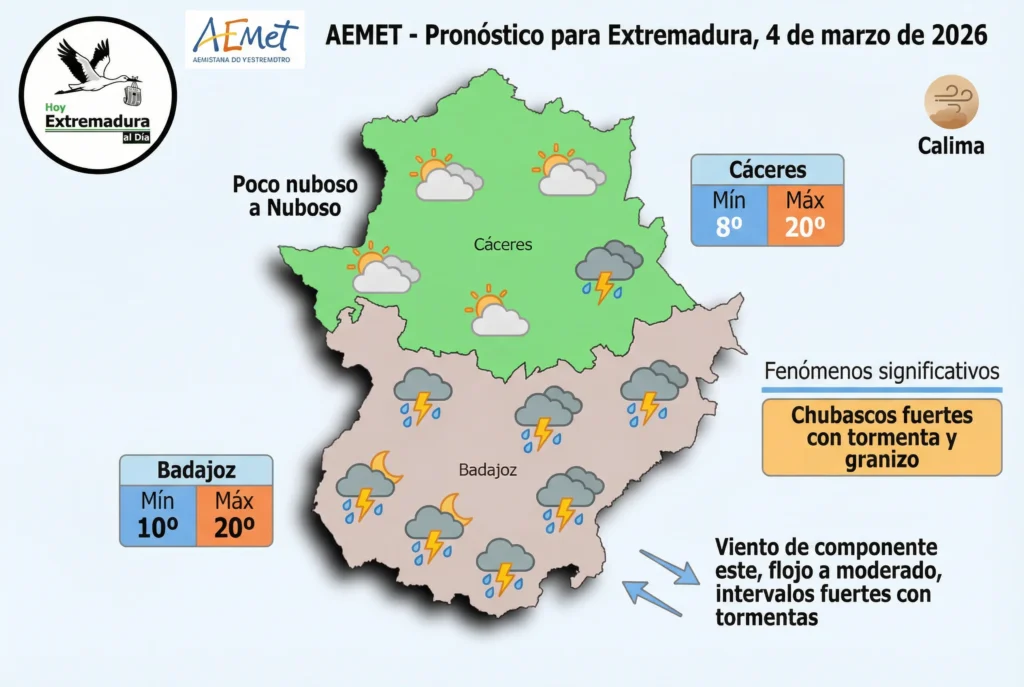  El Pulso Exhaustivo de Extremadura a 4 de Marzo de 2026