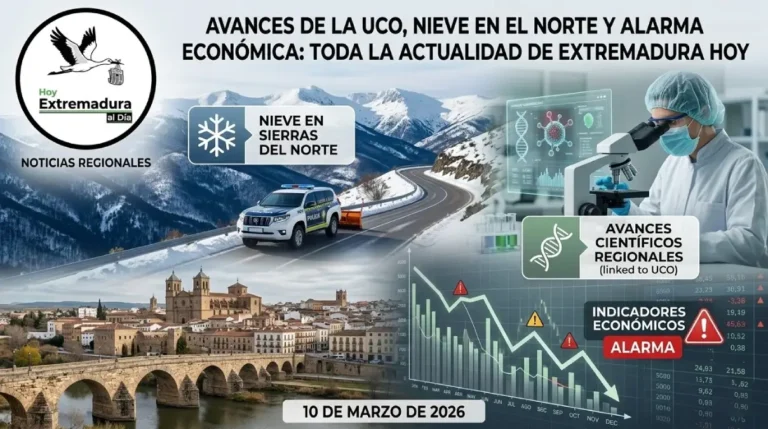 Toda la Actualidad de Extremadura Hoy 10 de Marzo de 2026