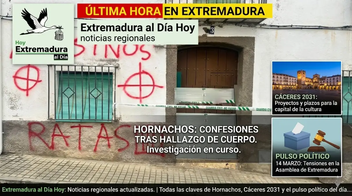 Última Hora en Extremadura: Cáceres 2031 y el Pulso Político este 14 de Marzo