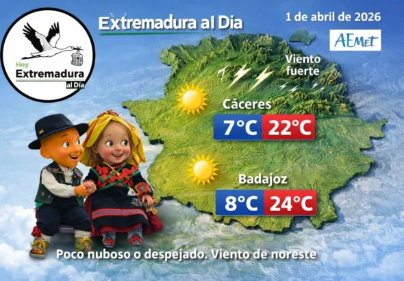 Última Hora en Extremadura Hoy: Incendio en La Vera y El Tiempo este 1 de Abril