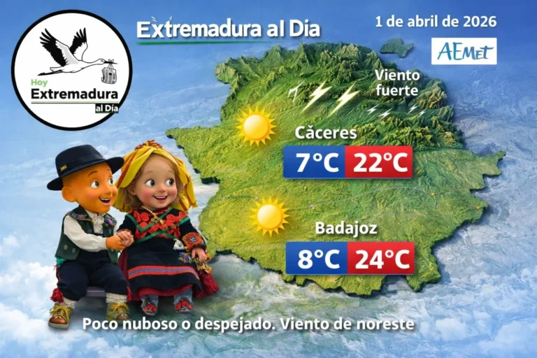 Última Hora en Extremadura Hoy: Incendio en La Vera y El Tiempo este 1 de Abril