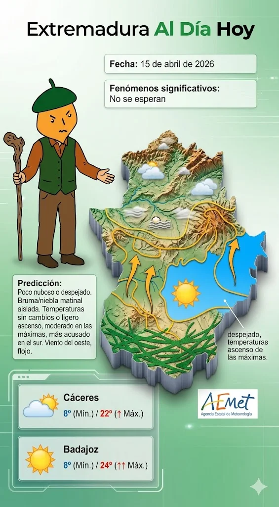 Imagen del tiempo 12 abril