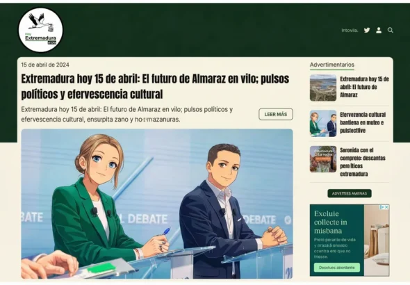 Extremadura hoy 15 de abril: El futuro de Almaraz en vilo; pulsos políticos y efervescencia cultural