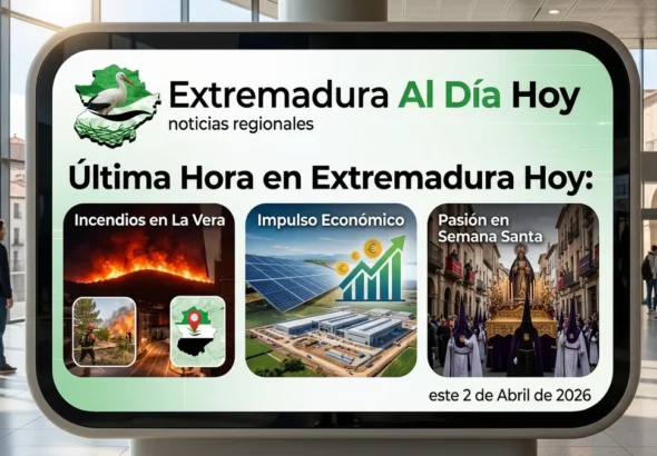 Última Hora en Extremadura Hoy: Incendios en La Vera y Impulso Económico este 2 de Abril de 2026