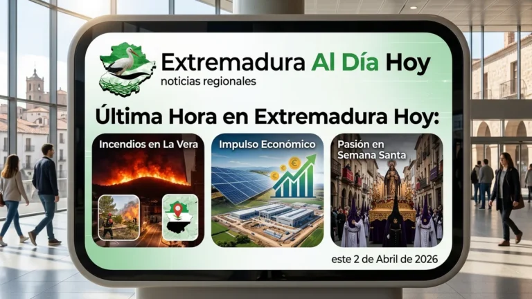 Última Hora en Extremadura Hoy: Incendios en La Vera y Impulso Económico este 2 de Abril de 2026