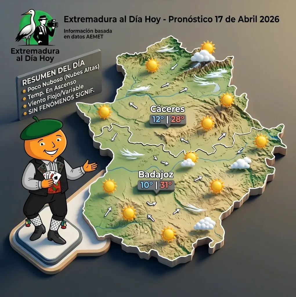 Imagen del tiempo 12 abril