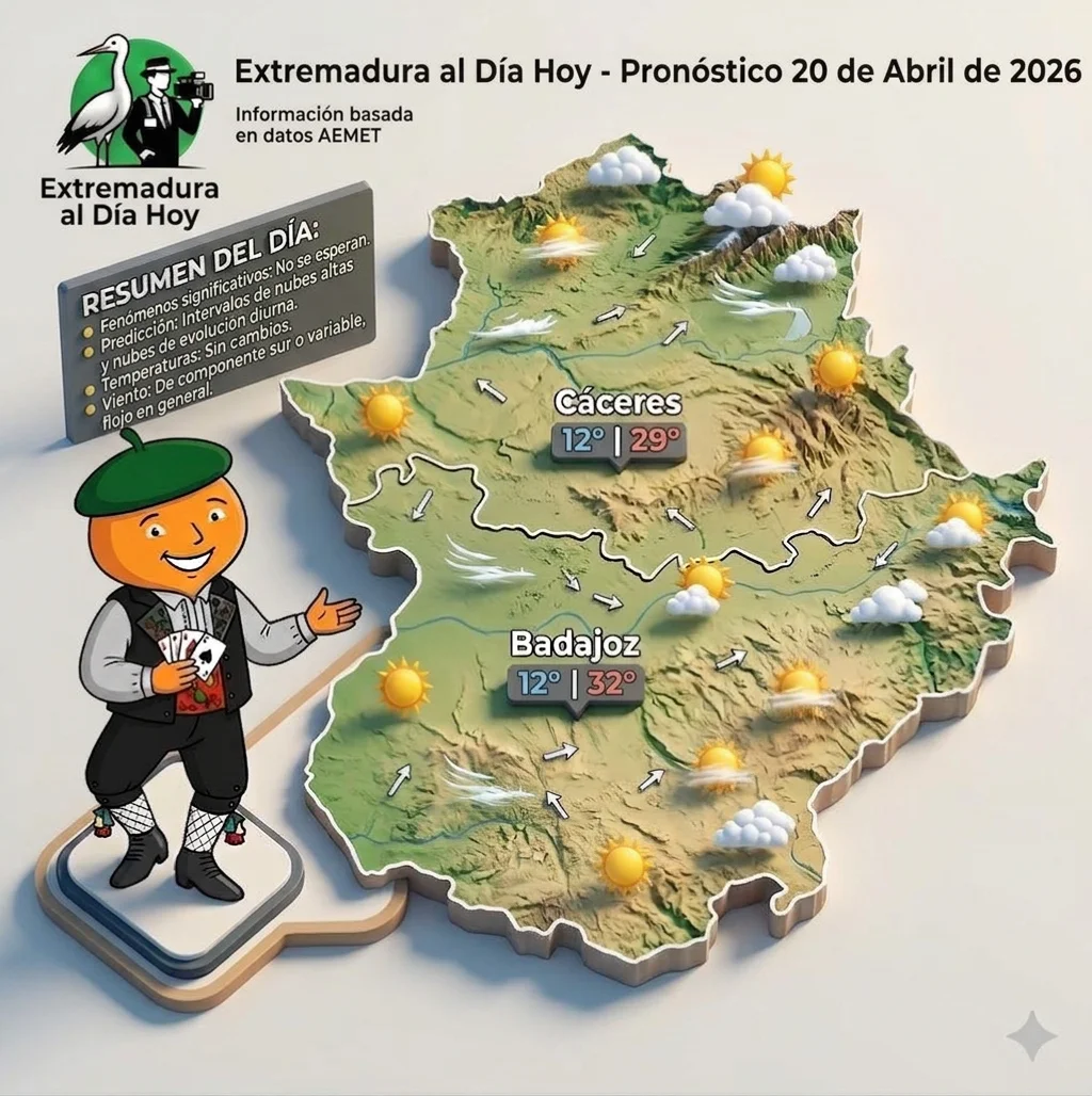 Imagen del tiempo 12 abril