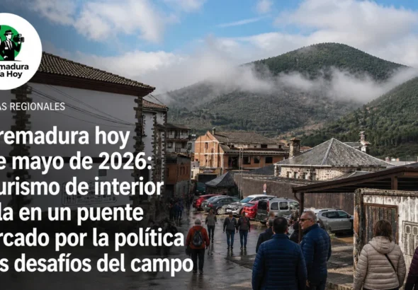 Extremadura hoy 2 de mayo de 2026: El turismo de interior brilla en un puente marcado por la política y los desafíos del campo