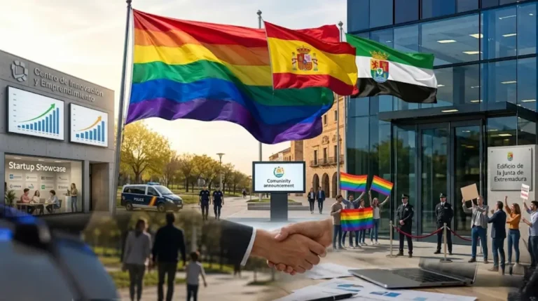 Extremadura hoy 13 de mayo: Tensión política por el apoyo LGTBI y calma ante las alarmas de secuestro