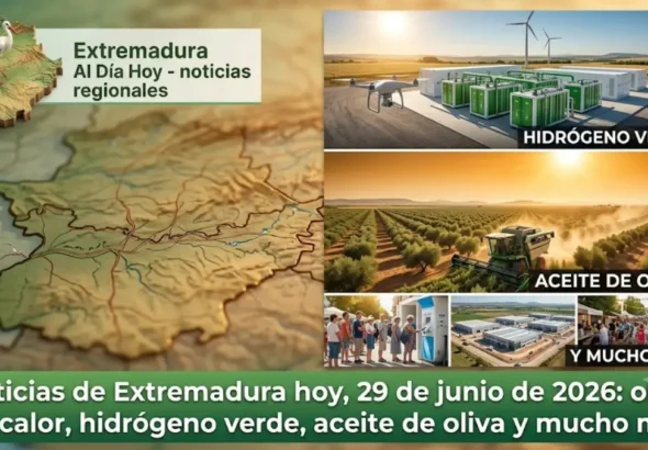 Noticias de Extremadura hoy 29 de junio de 2026