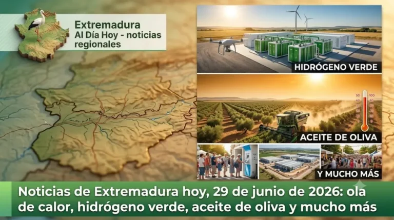 Noticias de Extremadura hoy 29 de junio de 2026