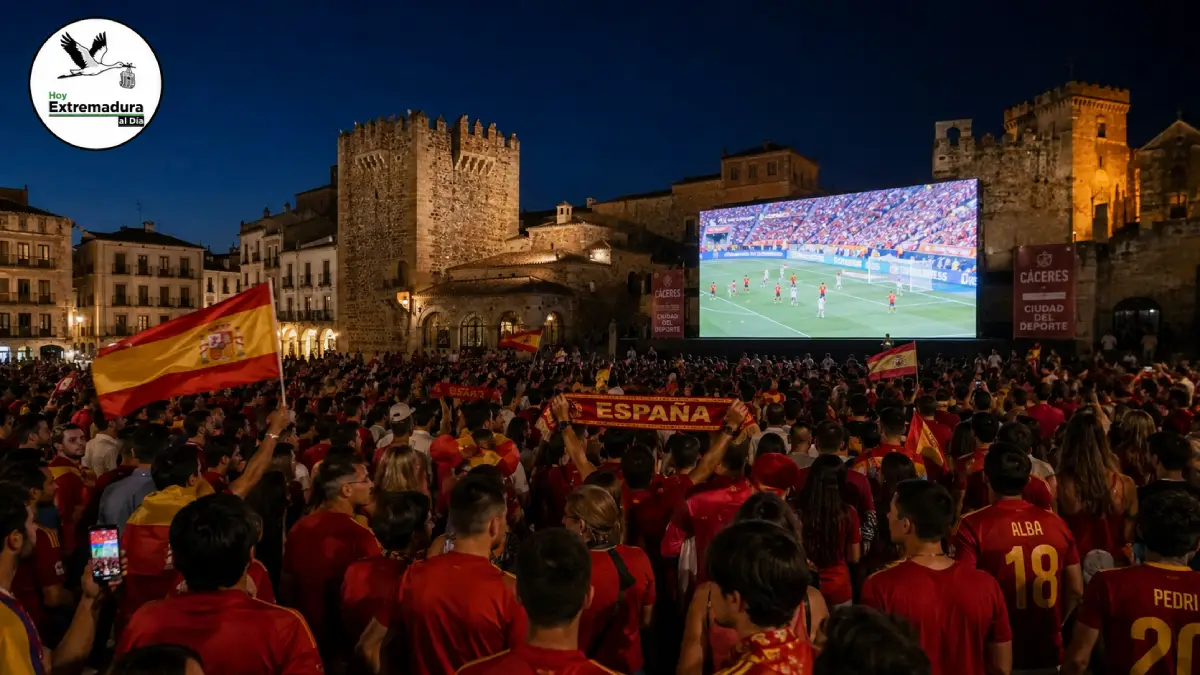 Extremadura hoy 19 de julio de 2026: Fútbol; política y resistencia ante el calor