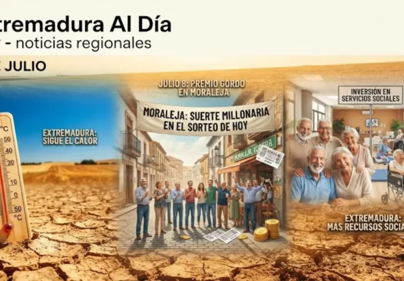 Extremadura hoy 8 de julio: La suerte millonaria en Moraleja e inversión en servicios sociales
