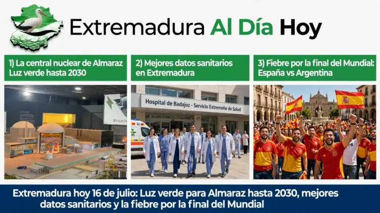 Extremadura hoy 16 de julio